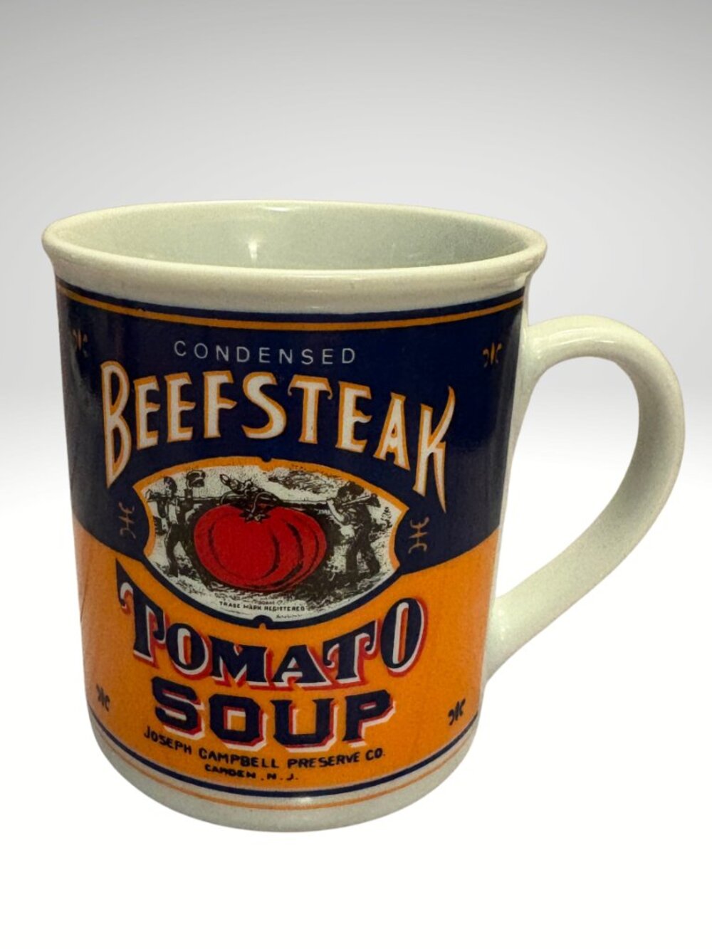 Campbell's Soup 125th Anniversary Beefsteak Tomato Soup Mug (SKU: 218MI)